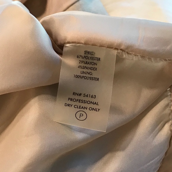 Calvin Klein Beige Ruffle Dress - Picture 4 of 5